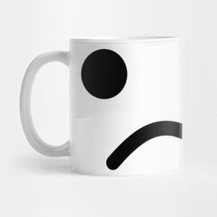 Sad Minifig Face Mug